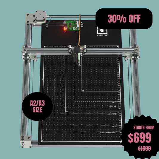 iDraw H SE A3/A2 Drawing Robot for Artists, Generative Art & Handwriting Automation – Combines the Robust iDraw H Hardware with Flexible Axidraw Software