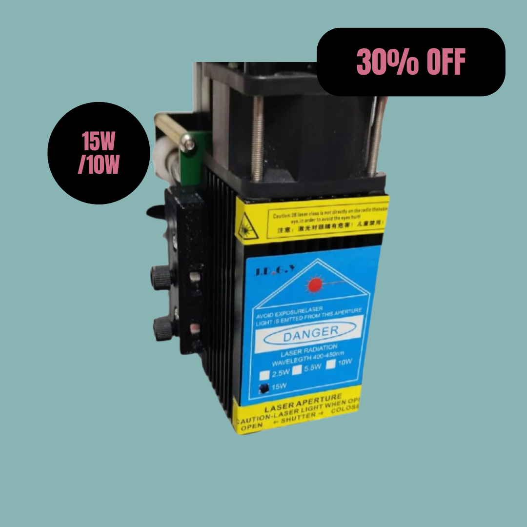 10W/15W Laser Head for UUNA TEK® iDraw H A3/A2/A1/A0 Size