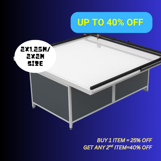 UUNA TEK 3.0 - (2X1.25M/2X2M) Vooraf Geassembleerde Premium All-in-One Architect Tekenbureau & Pen Plotter voor Architectonisch Tekenen met WiFi en SD Kaart