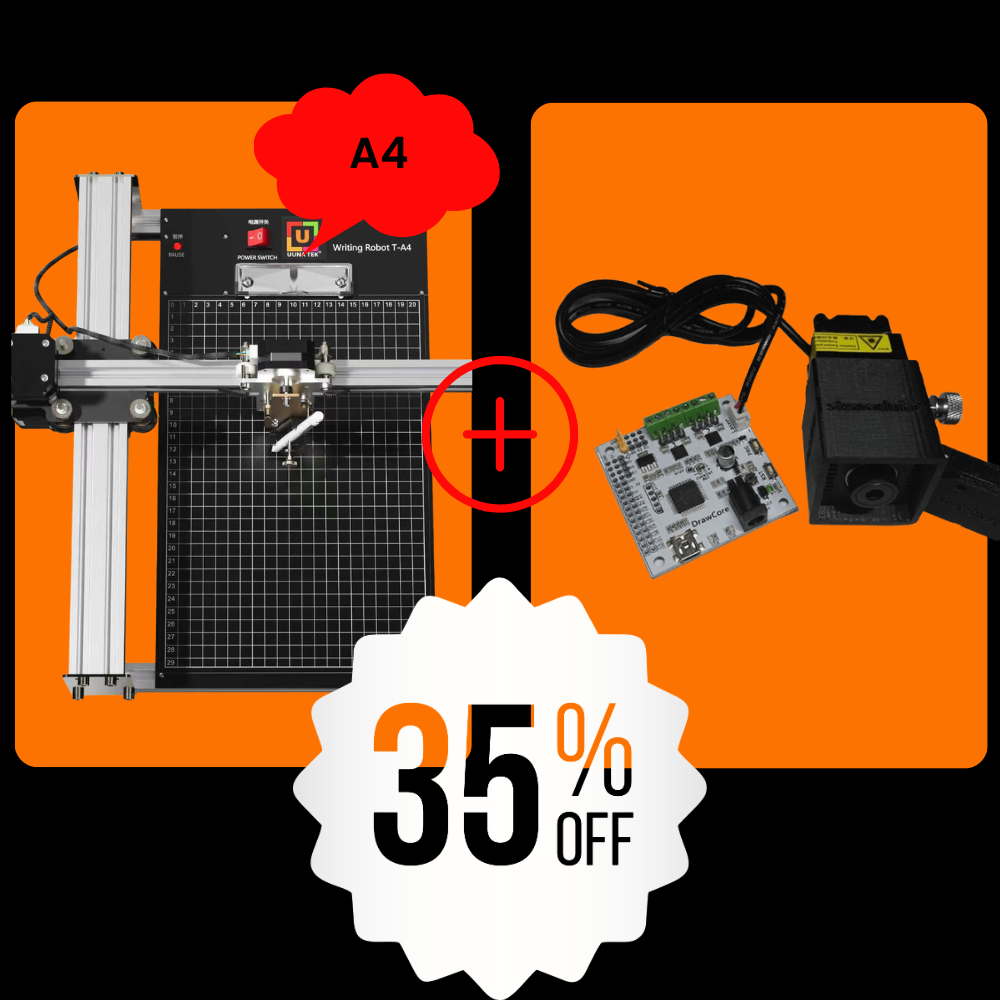 iDraw 2.0 A4+2.5W-laserkopbundel
