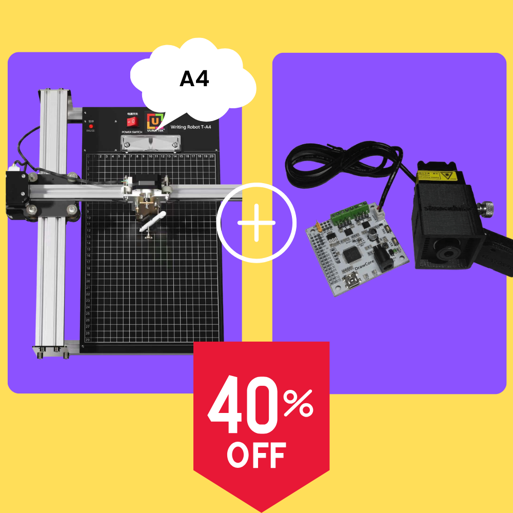 iDraw 2.0 A4+2.5W-laserkopbundel