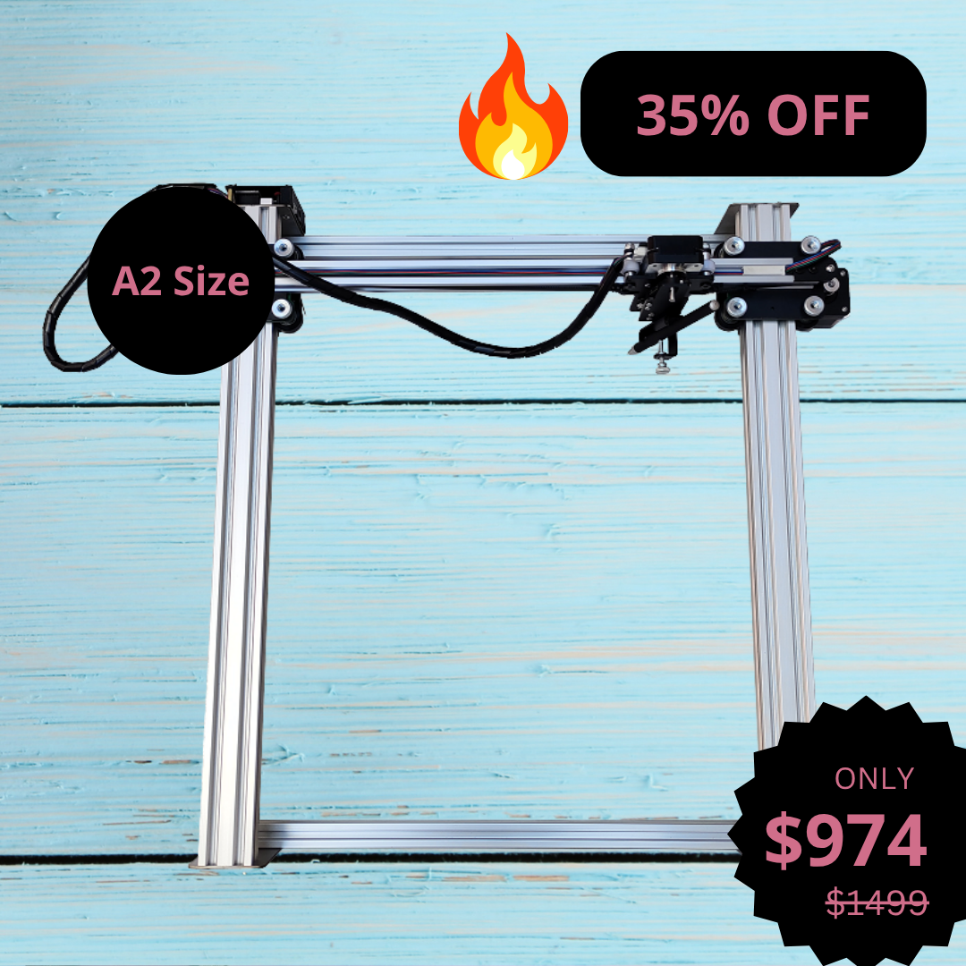 iDraw H A2 Pen Plotter Drawing Robot Pen Plotter Drawing Machine, Draw More Than A2 Size