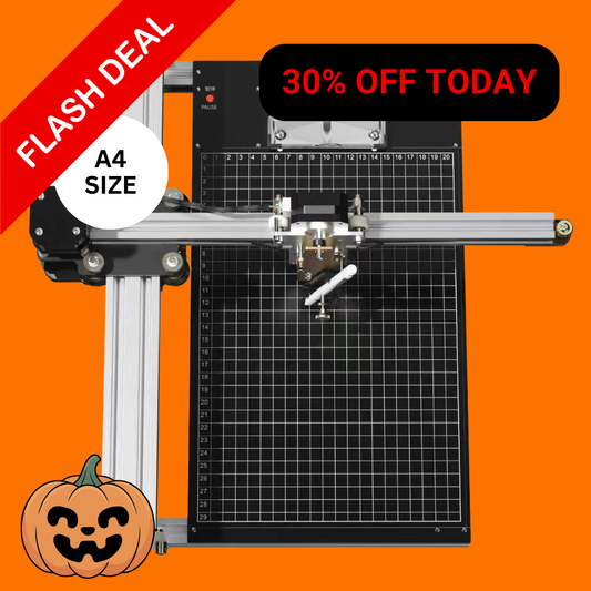 UUNA TEK® iDraw 2.0 - A4-formaat-tekenrobot en tekenmachine, de beste penplotter voor beginners