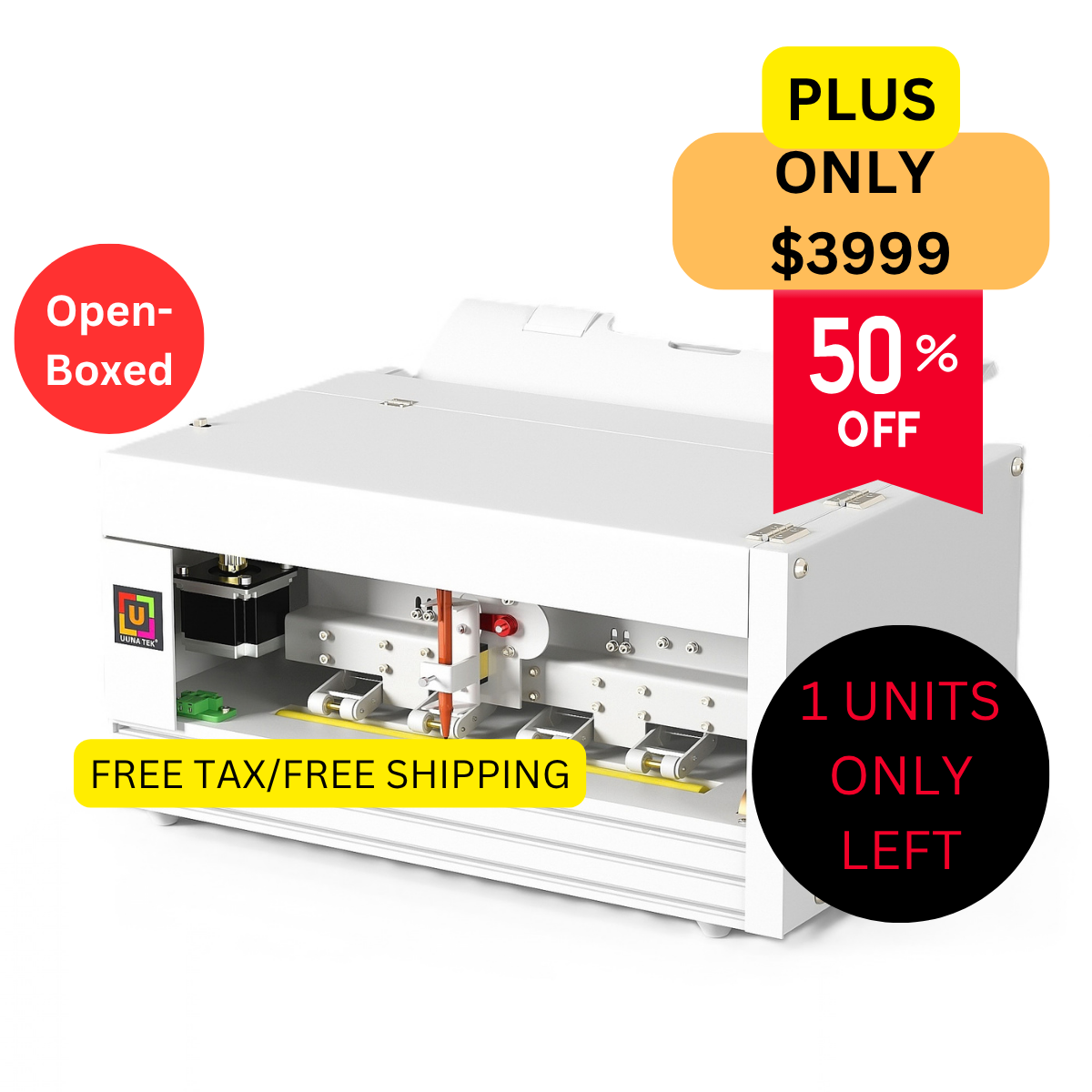 Open-Boxed UUNA TEK® iAuto Plus - Handwriting Machine with Feeder/Automatic Signature Machine/Handwriting Machine for Letter/Automatic Writing Machine, Write Up to 210 Letters, 80 Envelops Per Load