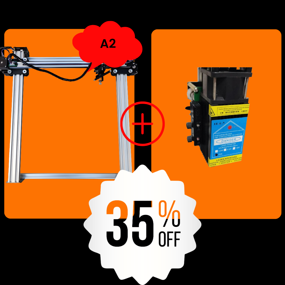 iDraw H A2+10W-laserkopbundel