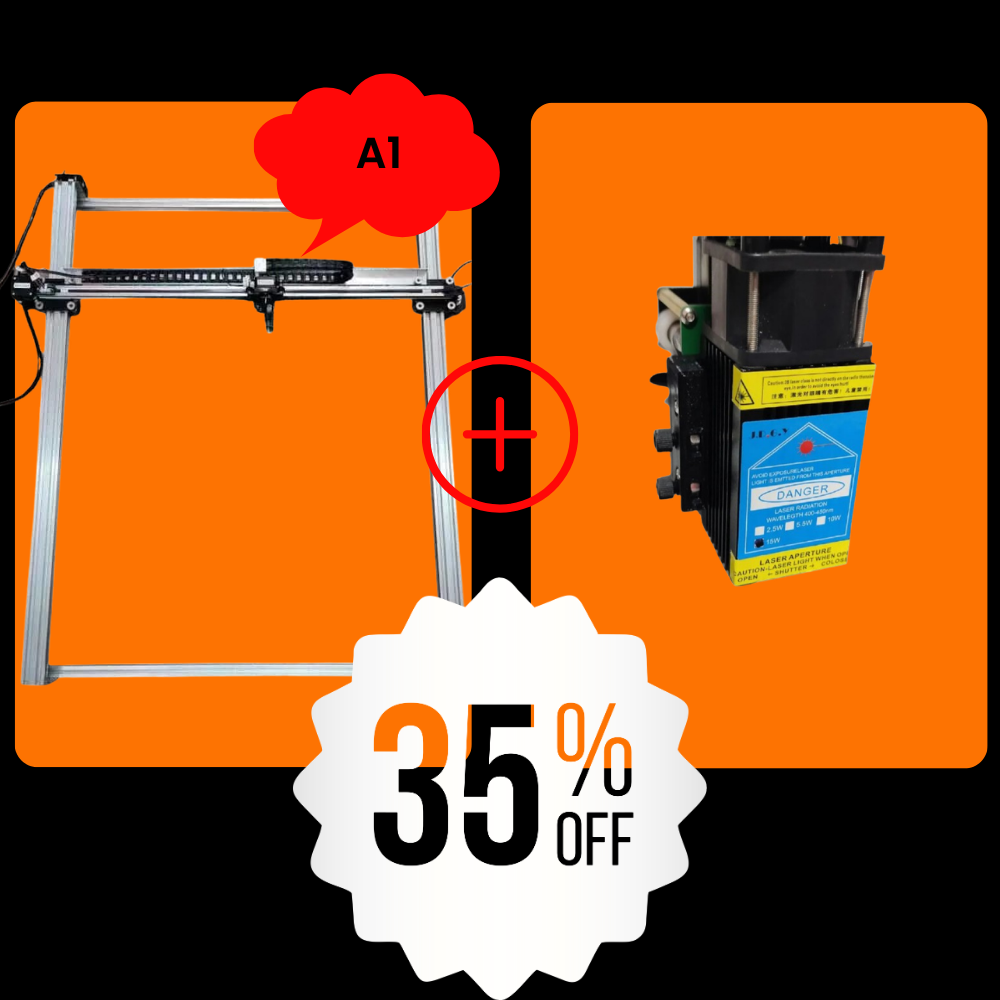 iDraw H A1+15W-laserkopbundel