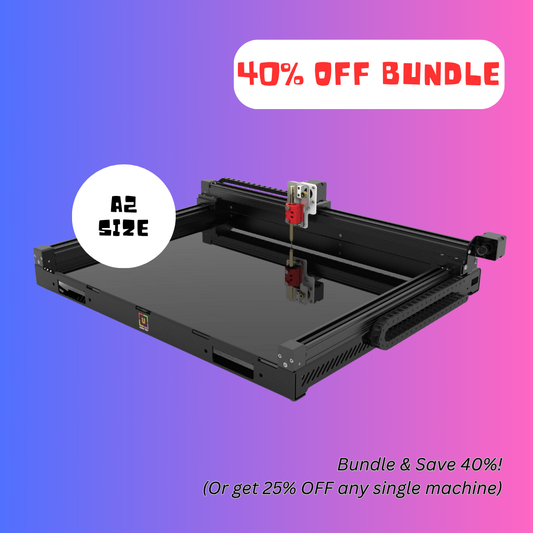 UUNA TEK 3.0 A2 Pen Plotter Tekenrobot – Alles-in-één met WiFi & SD-kaart, Middelgroot Hoog-Precisie Plotter