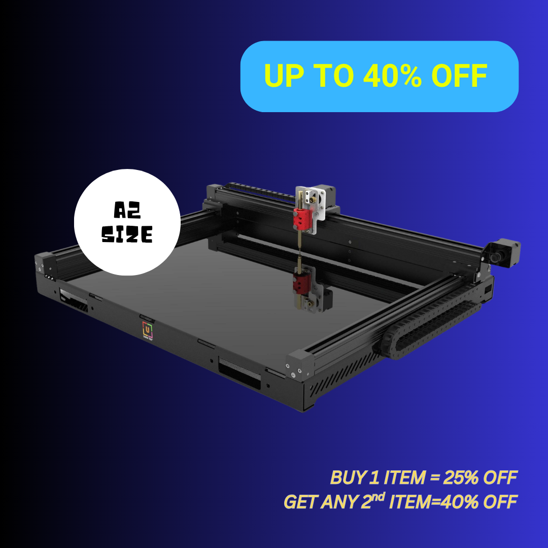 UUNA TEK 3.0 A2 penplotter tekenrobot – All-in-one met WiFi & SD-kaart, medium formaat hoogprecisie plotter