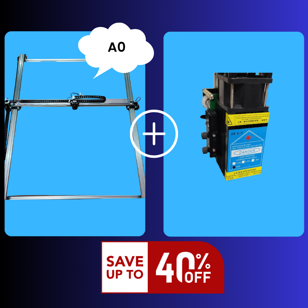 iDraw H A0+15W Laser Head Bundel