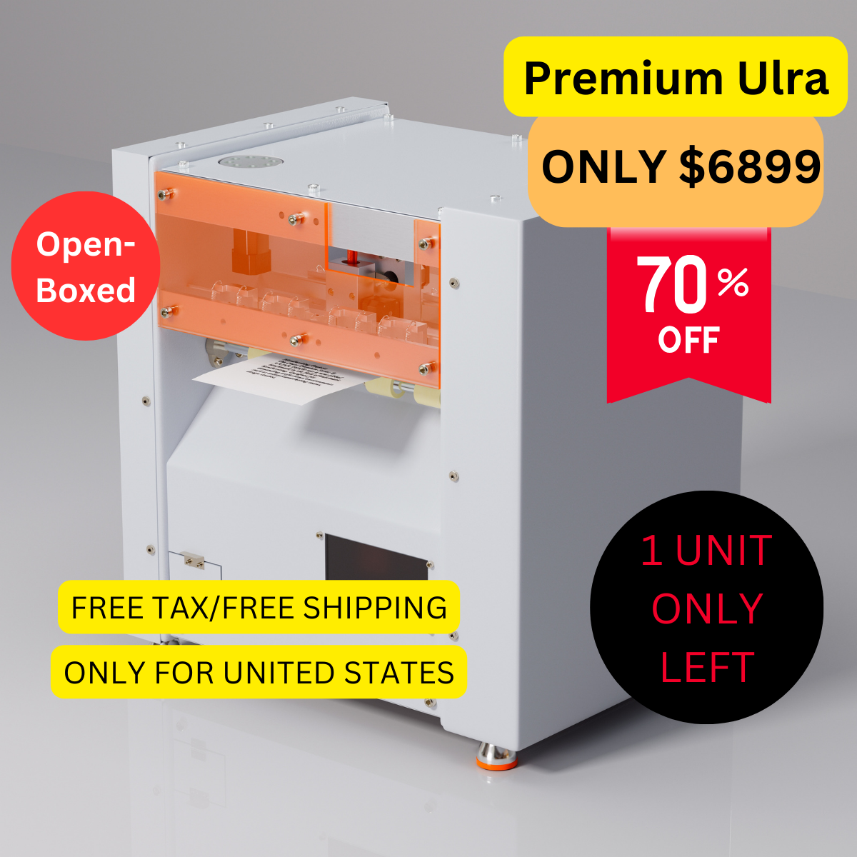 Open-boxed UUNA TEK® iAuto Premium Series – The World's Largest-Capacity Automatic Handwriting Machine | Write Up to 2,400 Letters or 700 Envelopes per Load | Premium & Premium Ultra Models - UUNA TEK CO.,LIMITED