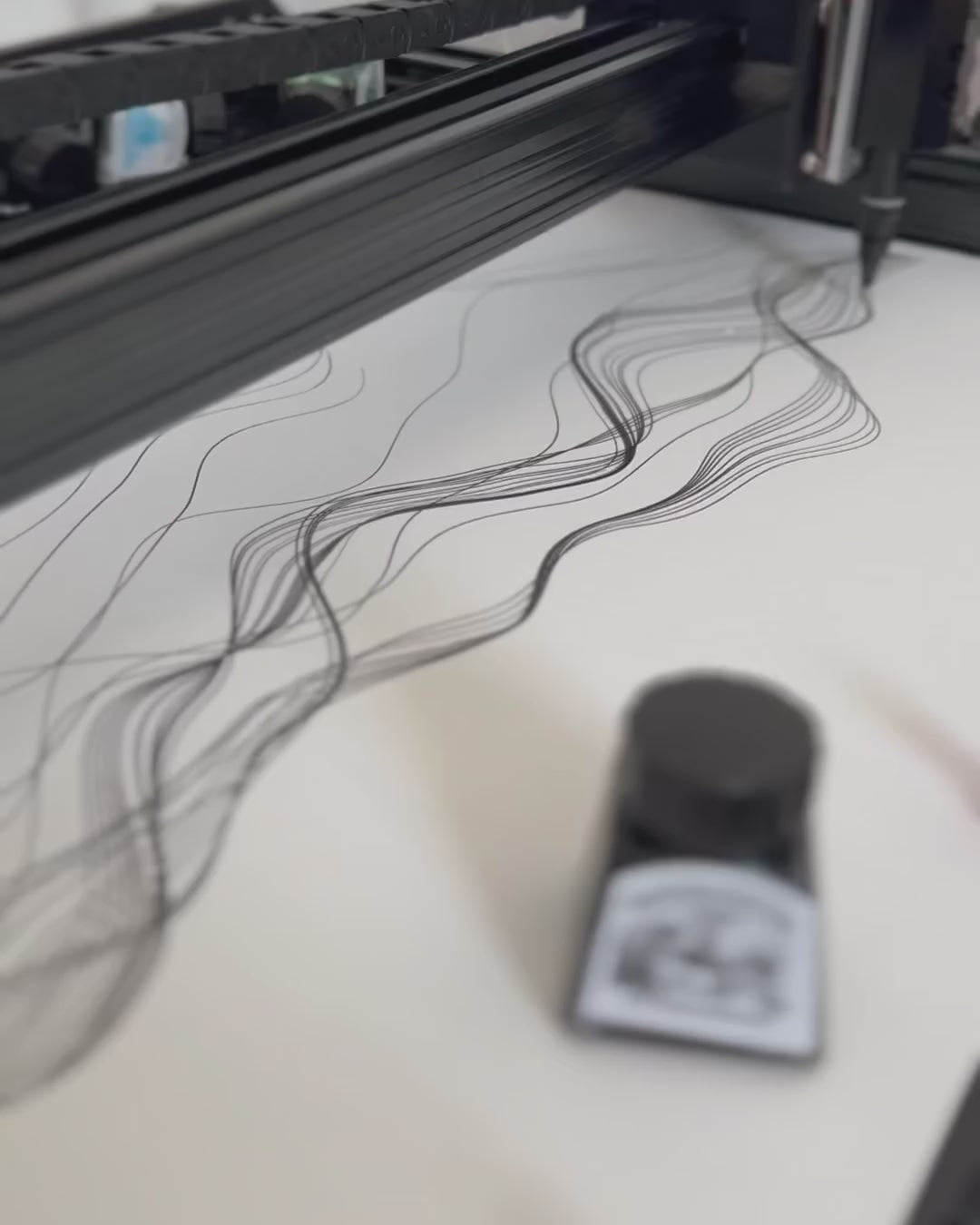 UUNA TEK 3.0 A3 Preassembled Premium All-in-One Pen Plotter Drawing Robot with WiFi & SD Card – Compact, Quieter, Faster, More Precise