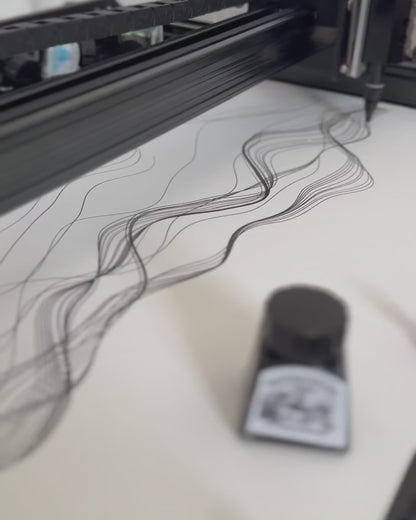 UUNA TEK 3.0 A2 Pen Plotter Tekenrobot – Alles-in-één met WiFi & SD-kaart, Middelgroot Hoog-Precisie Plotter