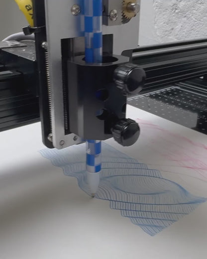 UUNA TEK 3.0 A2 Pen Plotter Tekenrobot – Alles-in-één met WiFi & SD-kaart, Middelgroot Hoog-Precisie Plotter