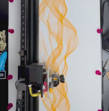 UUNA TEK 3.0 A3 Vooraf Geassembleerde Premium Alles-in-één Pen Plotter Tekenrobot met WiFi & SD Kaart – Compact, Stillere, Snellere, Nauwkeurigere