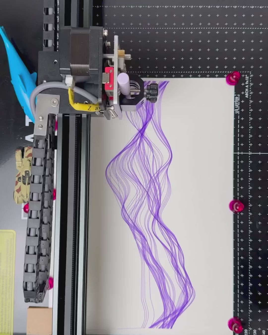 UUNA TEK 3.0 A3 Preassembled Premium All-in-One Pen Plotter Drawing Robot with WiFi & SD Card – Compact, Quieter, Faster, More Precise