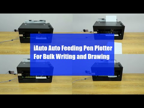 UUNA TEK® iAuto - Handwriting Machine with Feeder/Automatic Signature Machine/Handwriting Machine for Letter/Automatic Writing Machine,  Write Up to 80 Letters,  30 Envelops Per Load
